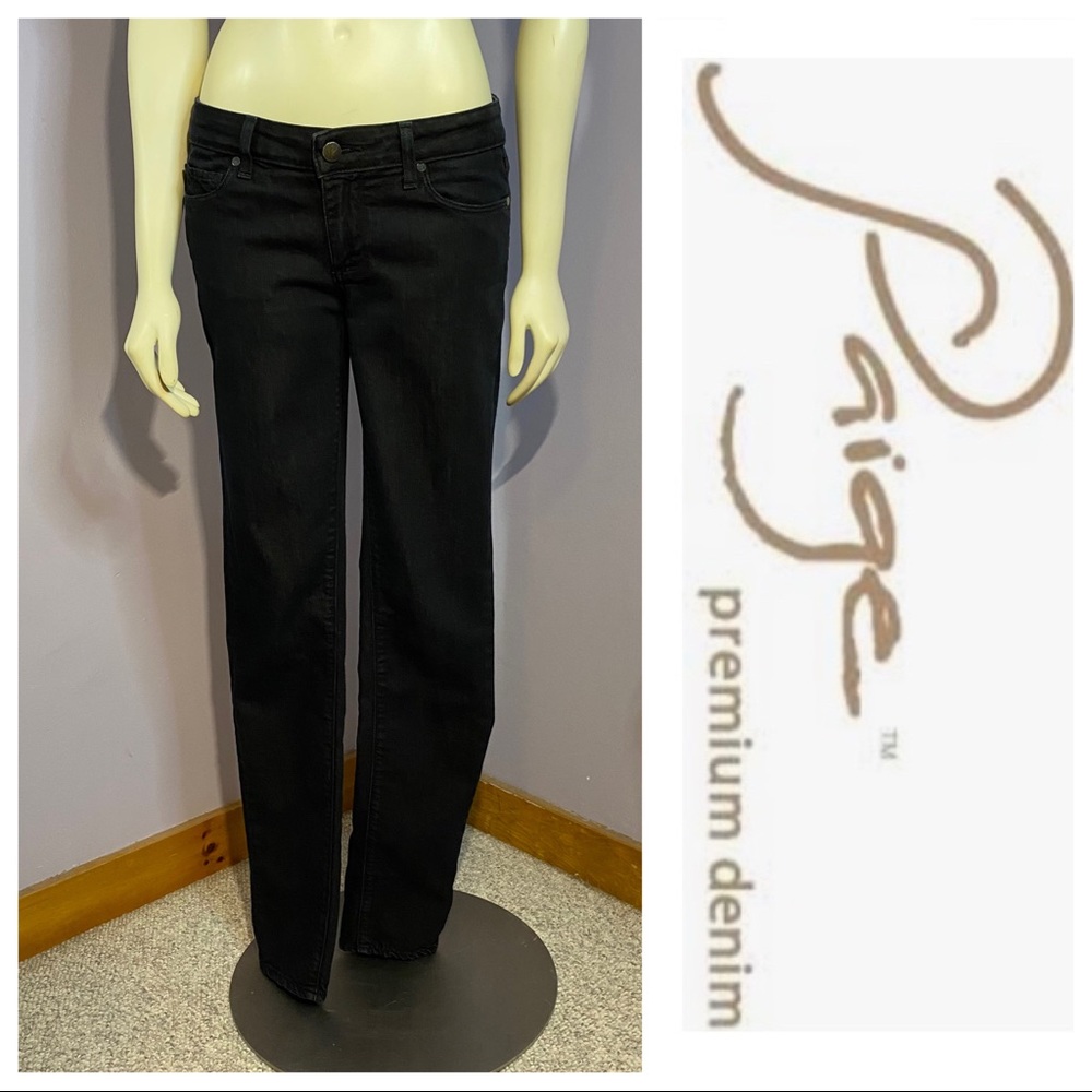 Paige Premium Denim Black Skyline Jean